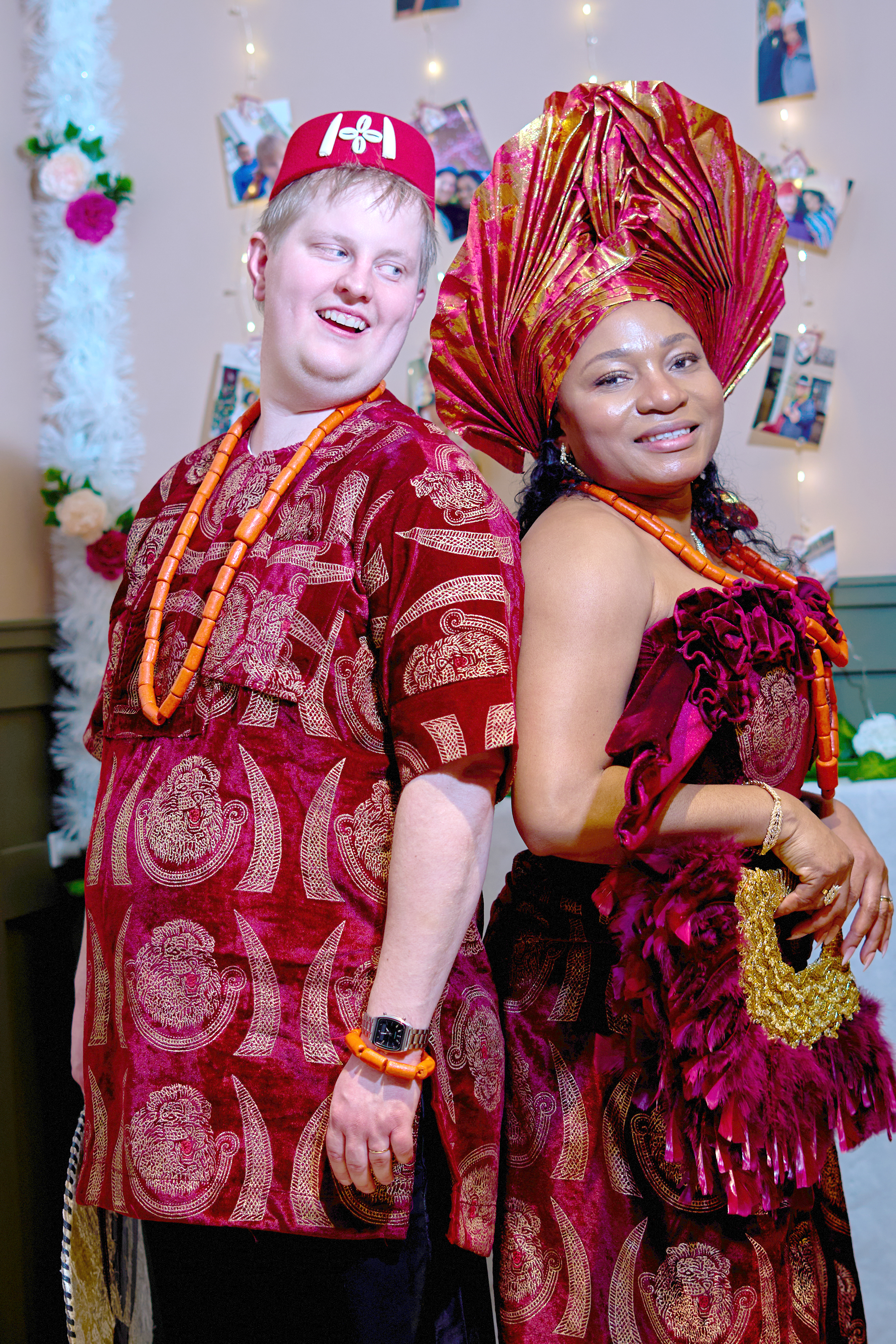 
Anton Sutisen ja Chioma Anyiam-Sutisen häitä juhlittiin suomalais-nigerialaisin menoin itsenäisyyspäivänä. 