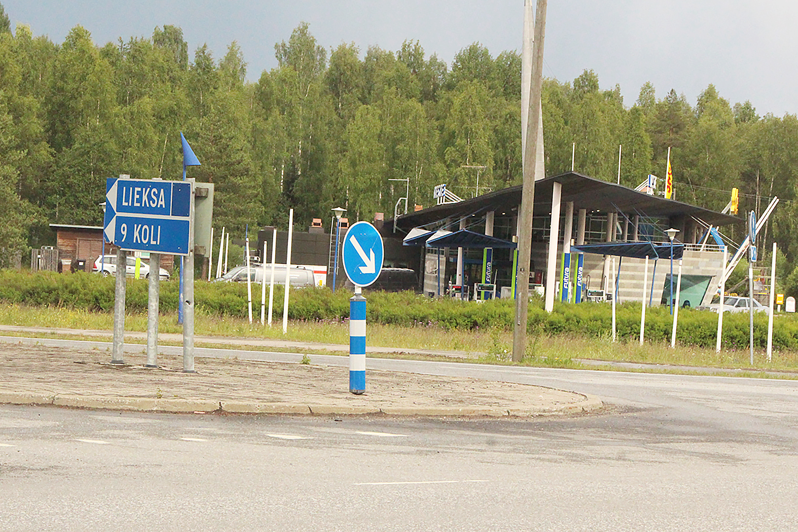 Ahmovaaran asemakaava. Lieksan kaupungin mukaan Ahmovaaran risteysalueen kehittämiseen on syytä varautua eri vaihtoehdoin.
