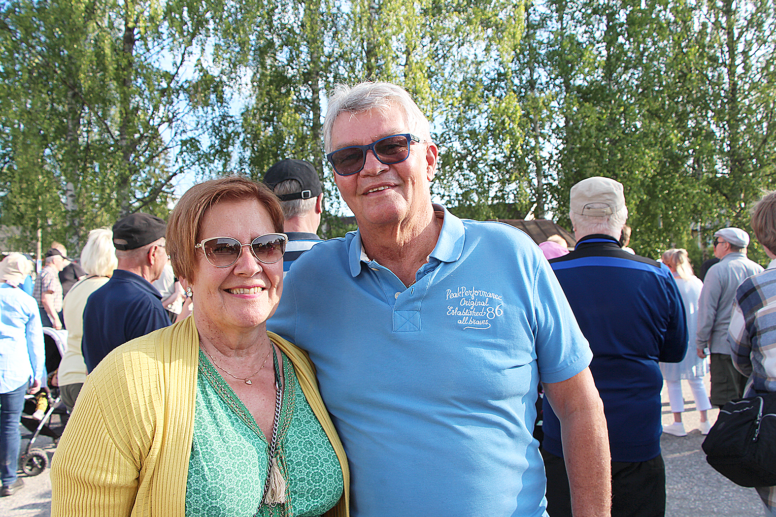 Merja Nevalainen ja Kaj Forsström ovat asuneet melkein kolme vuotta Juuassa.