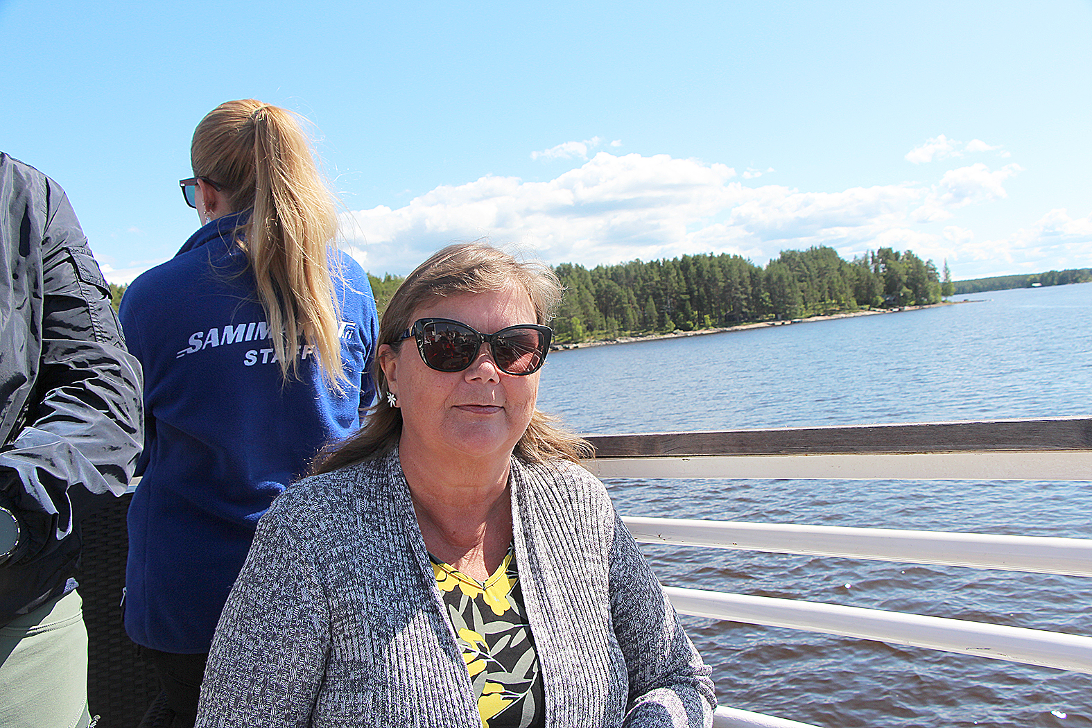Senja Dahlström oli ensimmäistä kertaa Ellinseilauksella. 