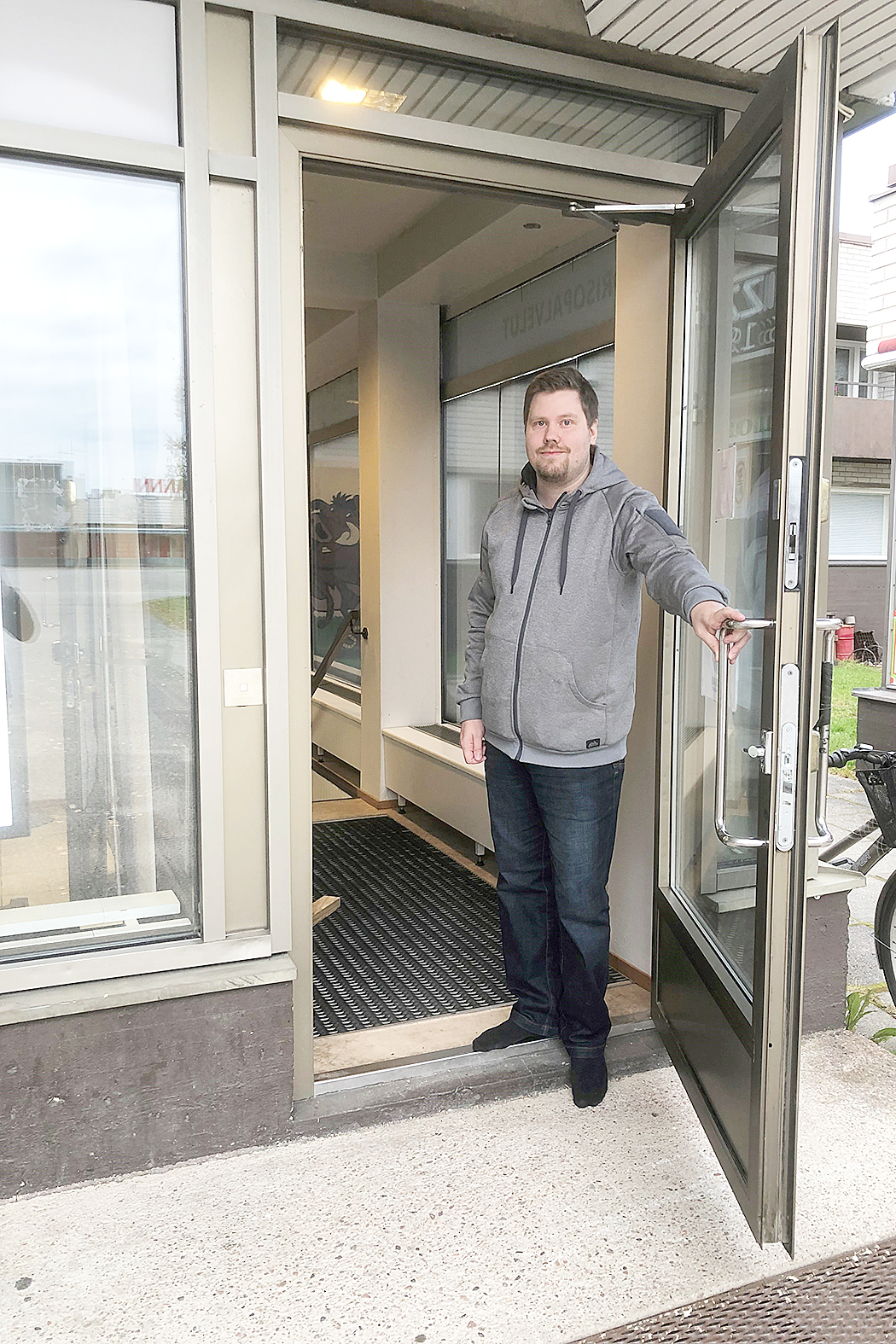 Vesa Savolainen toimii tällä hetkellä Juuan etsivän nuorisotyöntekijän määräaikaisessa tehtävässä. VS-arkistokuva 