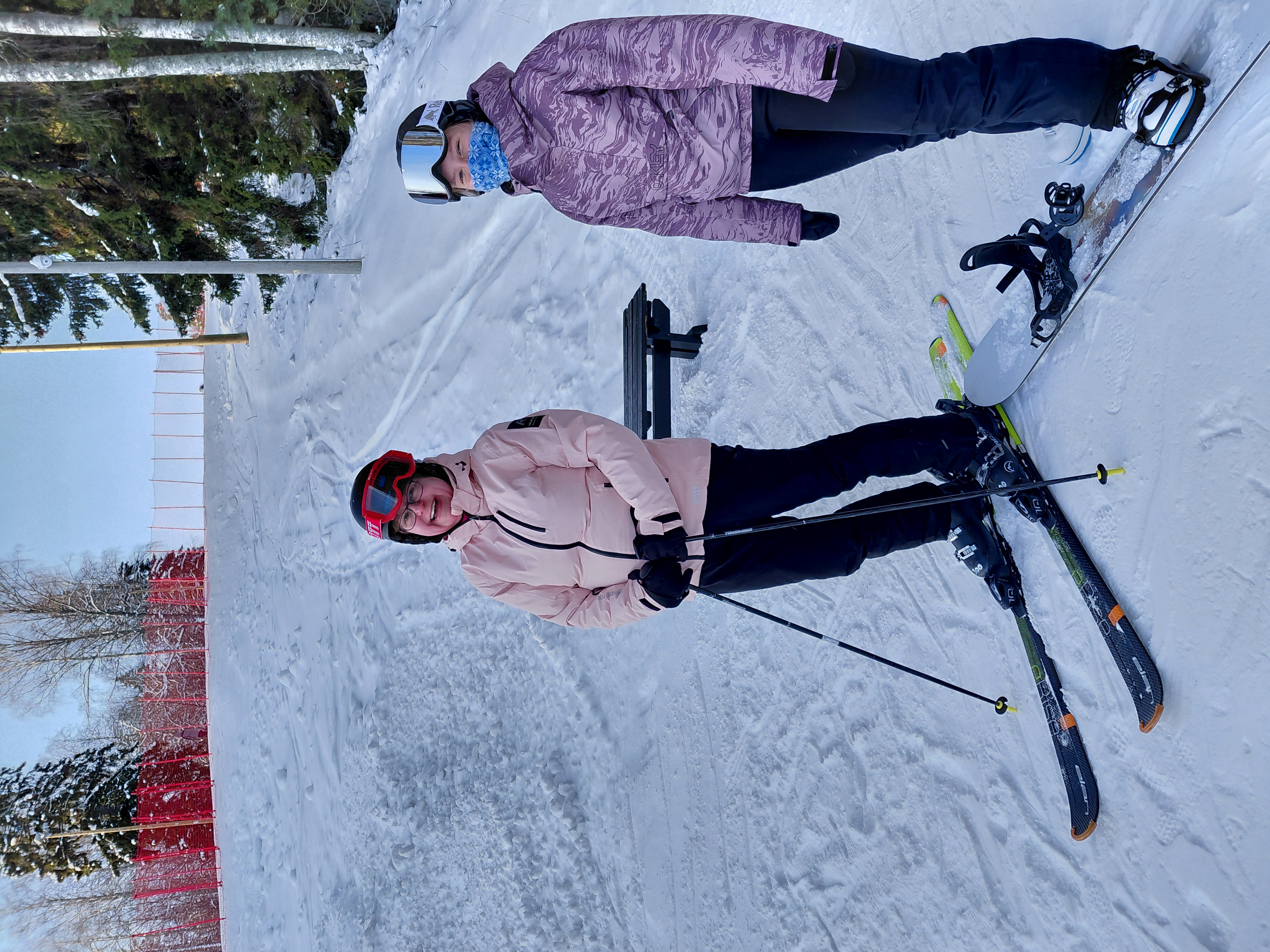 Maria Pettersson kertoi, että vanhempi tytär, Olivia Petterssonin sisar kävi moikkaamassa ja hävisi ylärinteeseen. 