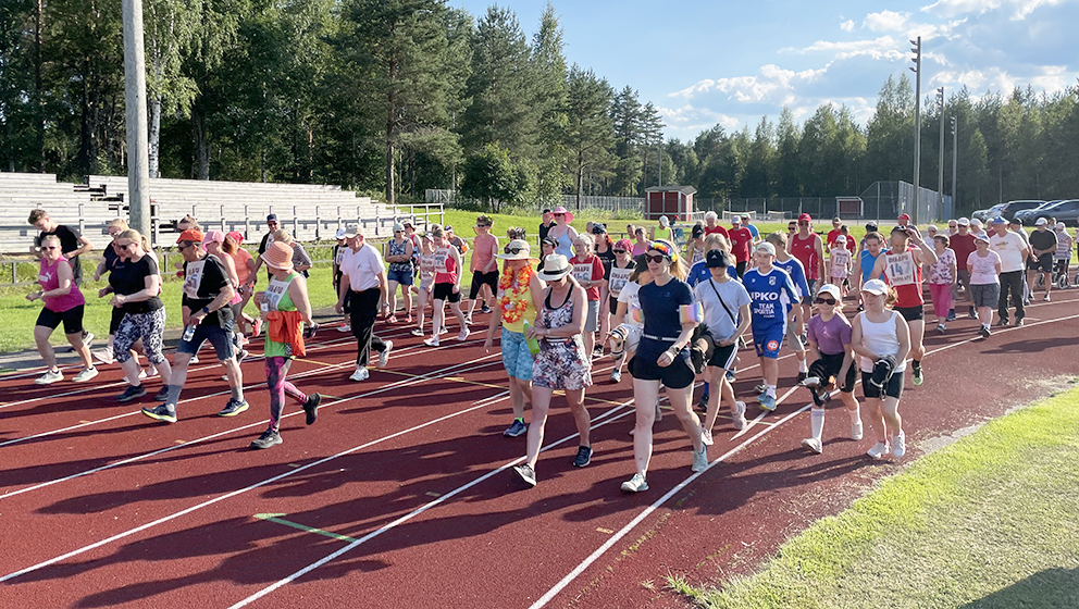 Hilipasijat lähdössä kahden tunnin koitokseen.