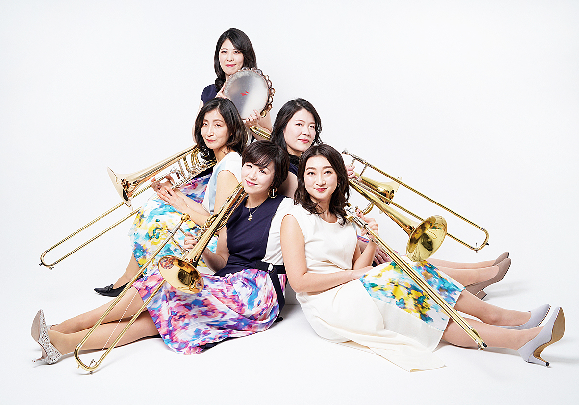 Muse Trombone Quartet. Kuva Akira Muto