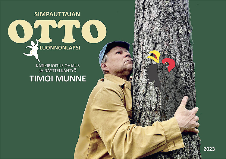 Timoi Munne tuo Ryynäsen Oton tarinan Juuan kirjastolle.