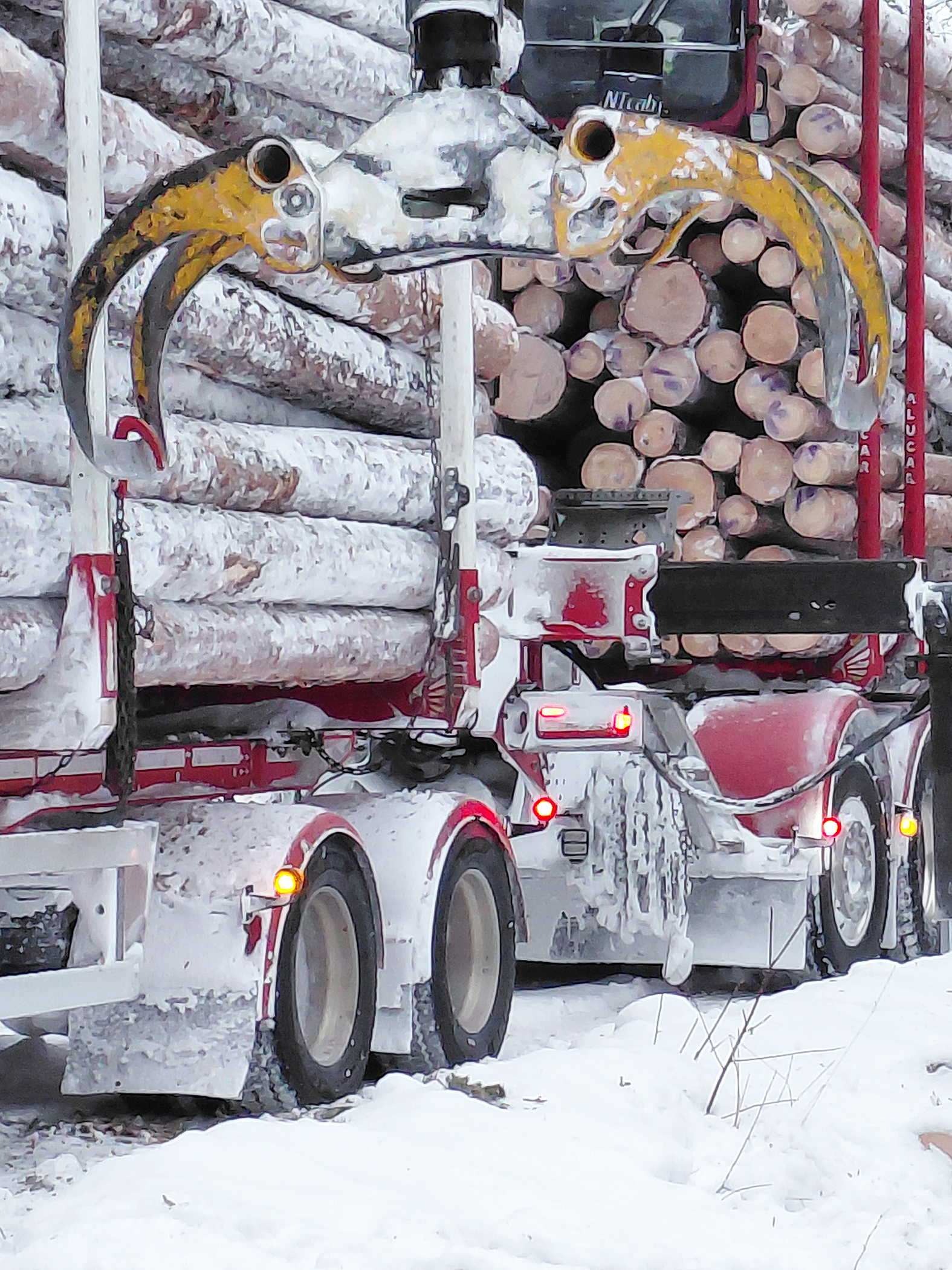 Metrin levyisessä kourassa on tavaraa pikkuauton painon verran. 