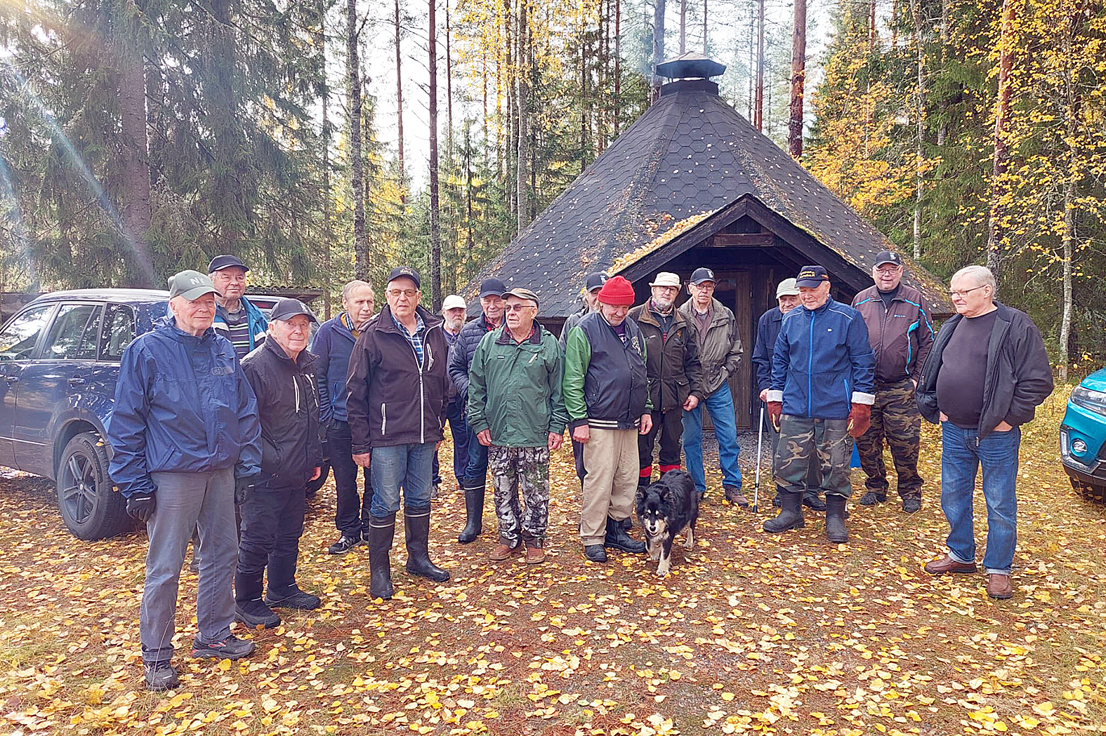 Velmut ovat käyneet muun muassa Kiviuuron kodalla. 