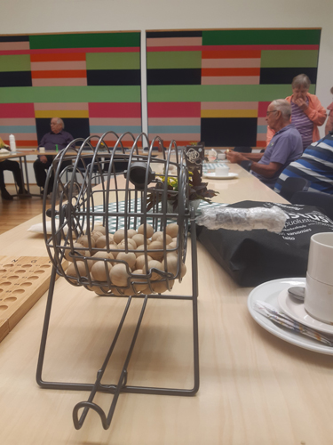 Bingopallot olivat odottamassa arvontahetkeä.