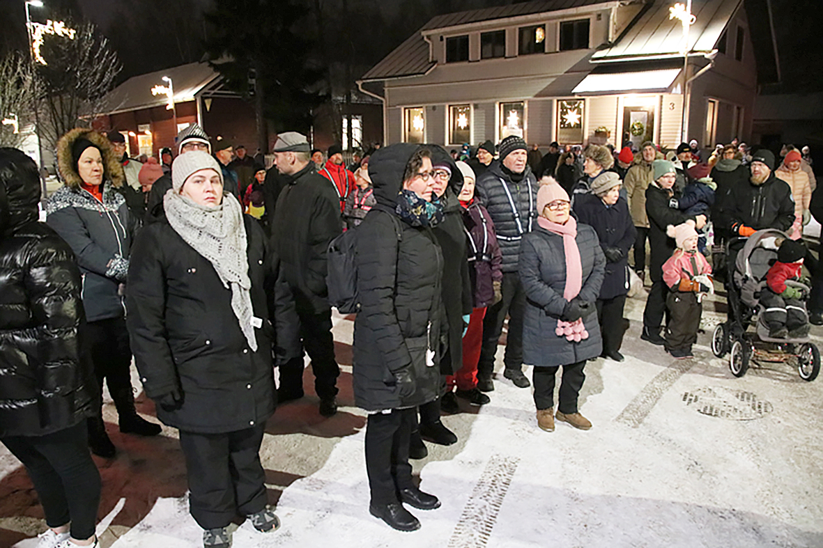 Juuan joulunavaus järjestetään Puu-Juuassa perjantaina 24.11. VS-arkistokuva  