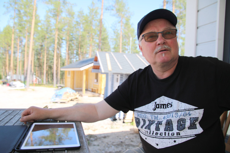 Loma-Kolin Caravan/Kolikeskukseen Jukka Sunisella on jatkossakin suuria suunnitelmia, esimerkiksi rivitalotuotantoa entisen hotellin parkkipaikalle.