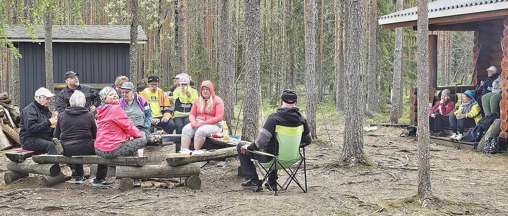 Osallistujia oli mukavasti. Kuva Maarit Kuvaja