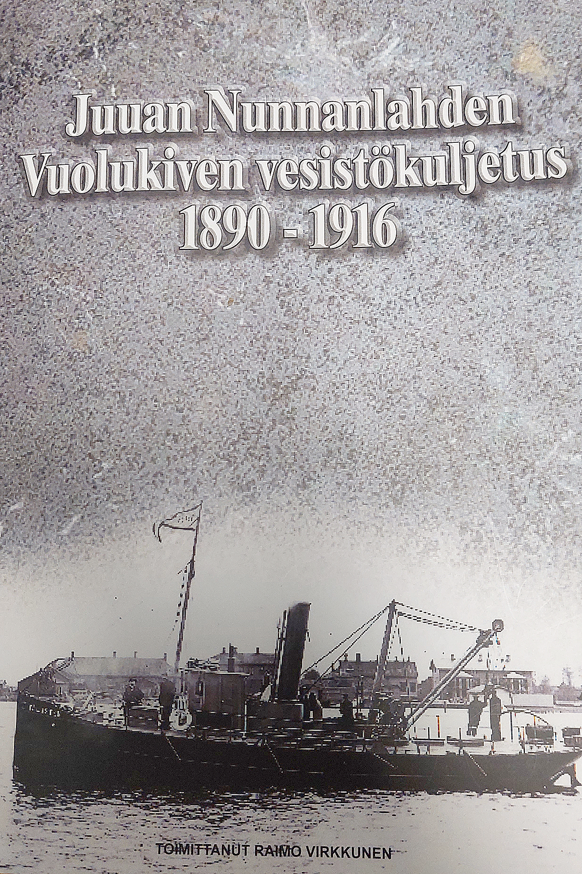 Kirja kertoo vuolukiviteollisuuden vesistökuljetusten historiaa. 