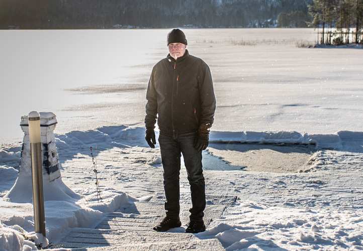Pian pääsee pulahtamaan avantoon Jerojärvellä, sanoo Kolin Kangastuksen yrittäjä Paavo Mujunen.