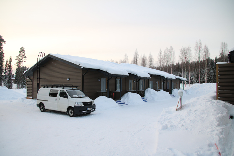 Lieksan Kiinteistöt oy on ostanut kuusi rivitaloasuntoa Area-koti Oy:n rakentamasta Kolin Kimallus-asunto-osakeyhtiöstä. Kuva: Juha-Matti Junkkari