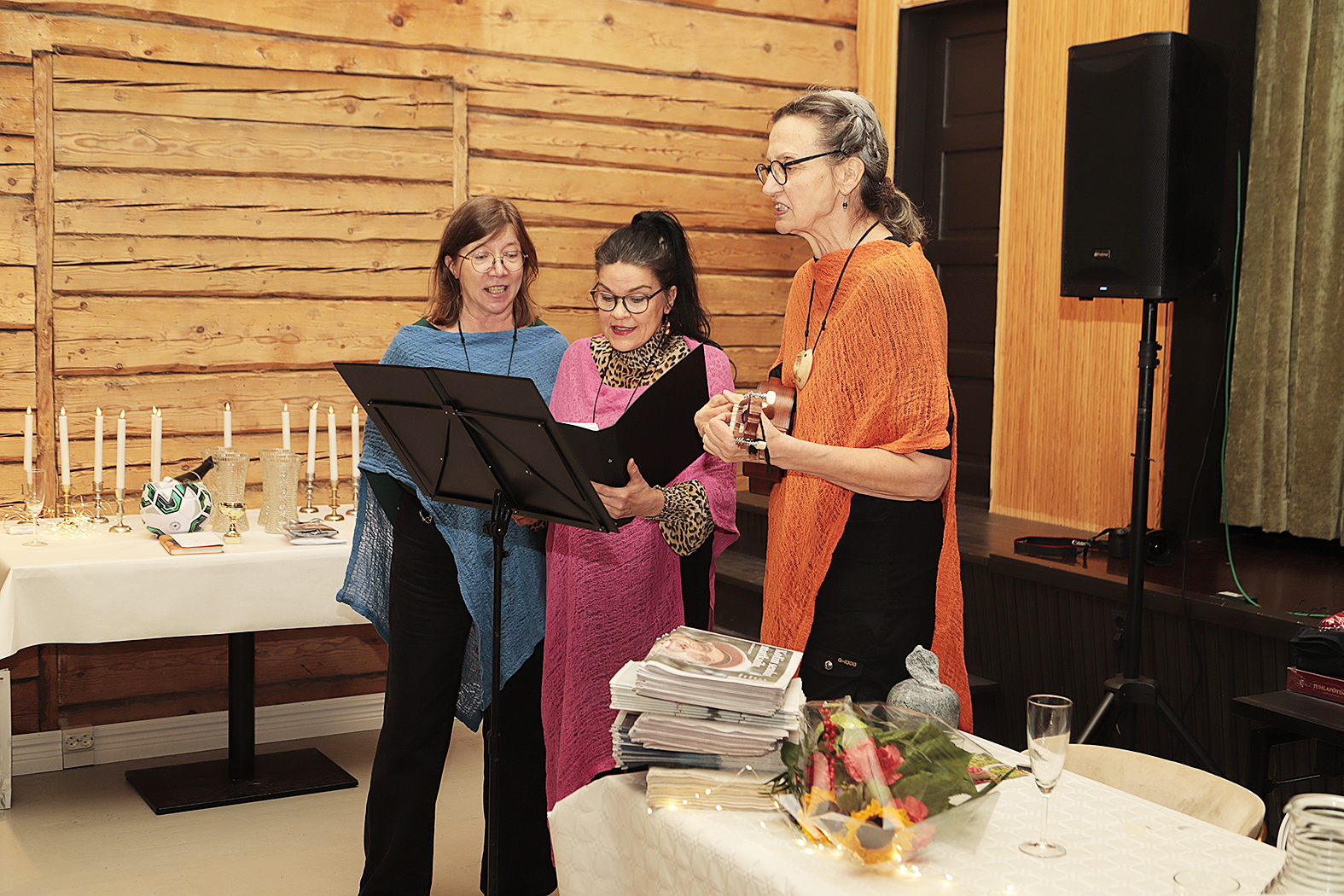 Pojat yllätettiin myös laululla.
Eläkkeelle jääminen