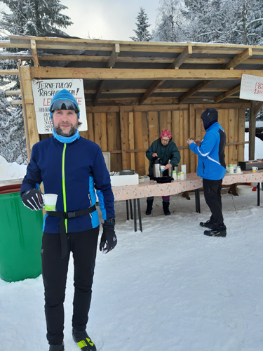Jaakko Niinikoski oli tyytyväinen huoltopisteiden palveluihin.