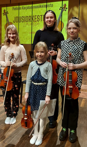 Musiikkiopiston konsertissa juukalaisista olivat mukana muun muassa Hilla Ryynänen, Eevi Inkinen, Siiri Rautiainen ja Myy Halonen. Isla Gröhn ja Veera Lamminen eivät päässeet paikalle Lieksan konserttiin, mutta olivat mukana Nurmeksen konsertissa.