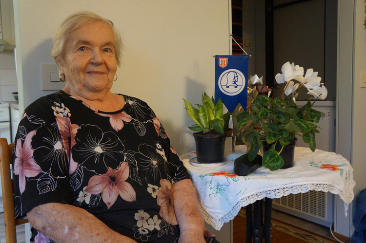 Salli Kortelainen on ollut aktiivisesti mukana veteraanien järjestötoiminnassa.