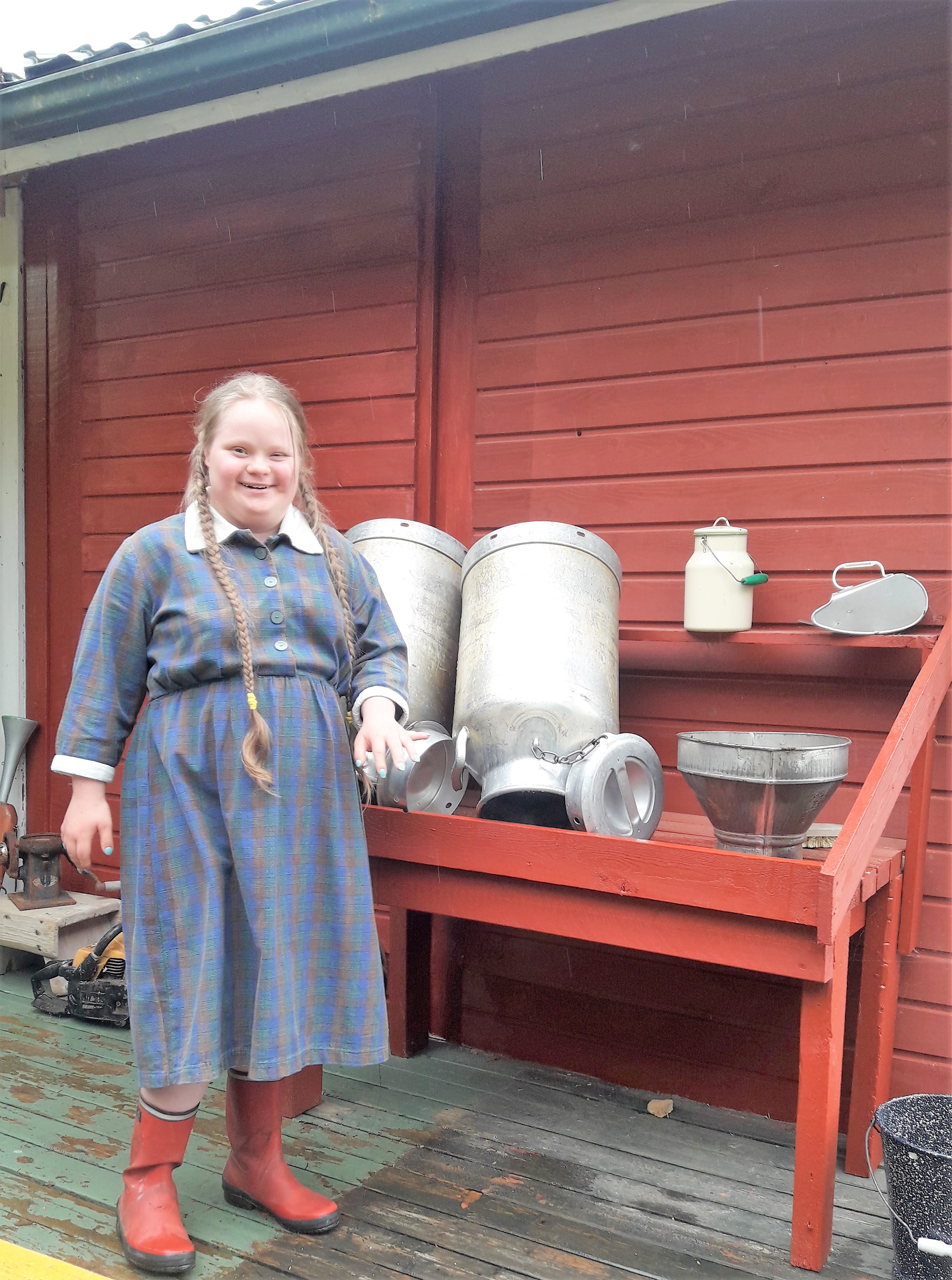 Selma Heikkinen Kätkäläisen nuorin näyttelijä.