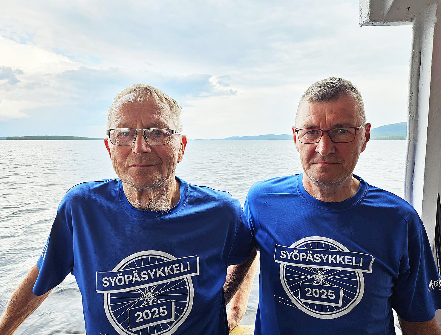 Matti Kumpulainen ja Kari Savolainen ovat jo kolmatta kertaa pyöräilemässä hankkiakseen varoja lasten ja nuorten ja heidän perheidensä tukemiseen syöpädiagnoosin tullessa kohdalle. 